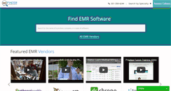 Desktop Screenshot of emrfinder.com