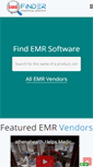 Mobile Screenshot of emrfinder.com